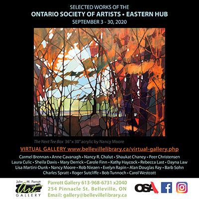 2020 Selected Works by Ontario Society of Artists Eastern Hub